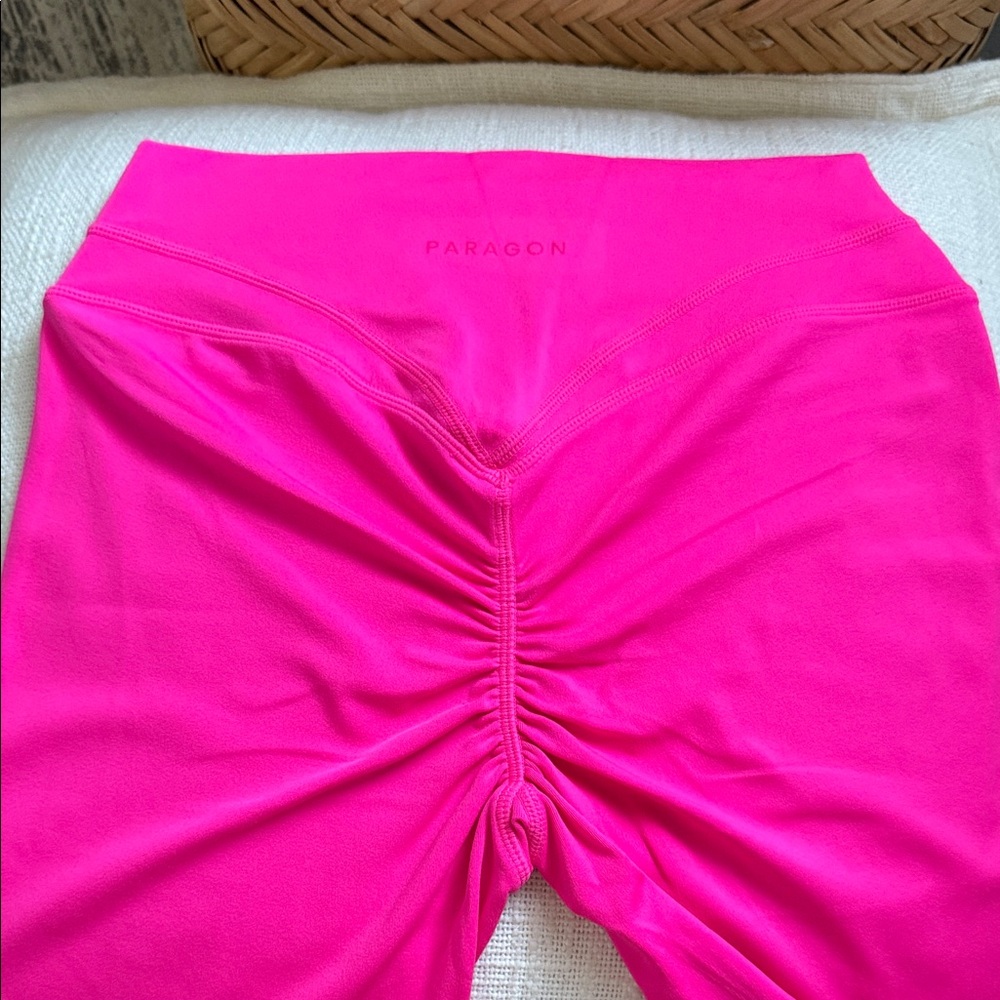 Paragon Vibrant Pink Active Leggings - Picture 2 of 4